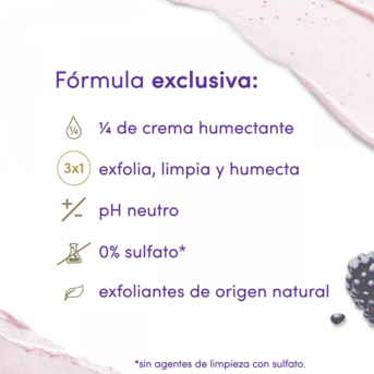  Exfoliante corporal Dove Mora y Citricos 280 gr