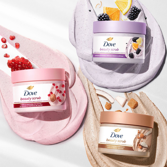  Exfoliante corporal Dove Mora y Citricos 280 gr