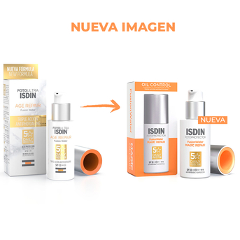Fotoprotector Isdin SPF50 Fusion Water Magic Repair Solar x 50 ml