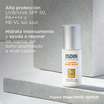 Fotoprotector Isdin SPF50 Fusion Water Magic Repair Solar x 50 ml
