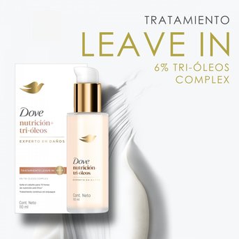  Tratamiento Leave In Dove Nutrición + Tri-Óleos 110 ml