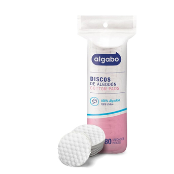 Discos Desmaquillantes Algabo 80 Unidades
