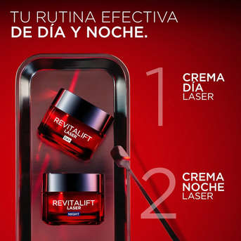 Crema Facial Revitalift Laser Anti Edad Noche 50 Ml