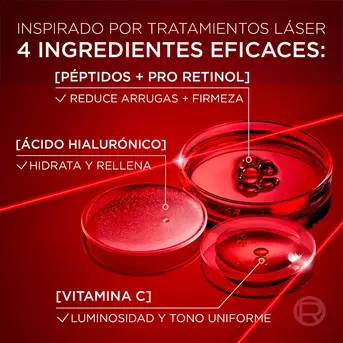 Serum Facial Revitalift Laser Triple Acción 30 Ml