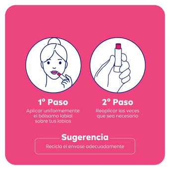 Protector Labial Nivea Cherry Shine Humectante 4.8 GR
