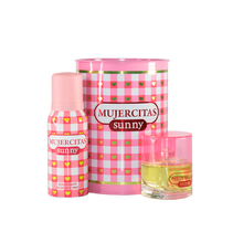 Set Lata Mujercitas Sunny edt + Desodorante 123 ml