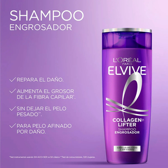 Shampoo Elvive Colageno Lifter 200 ML