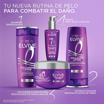 Shampoo Elvive Colageno Lifter 400 ML