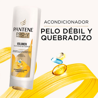 Acondicionador Pantene Pro-v Miracles Volumen Suavidad & Fuerza 400ml