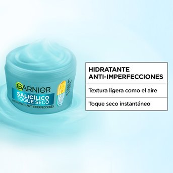 Hidratante Anti Imperfecciones Garnier  Salicílico Toque Seco 85 GR