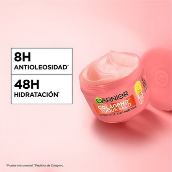 Hidratante Anti Arrugas Garnier Colágeno Toque seco 85 GR