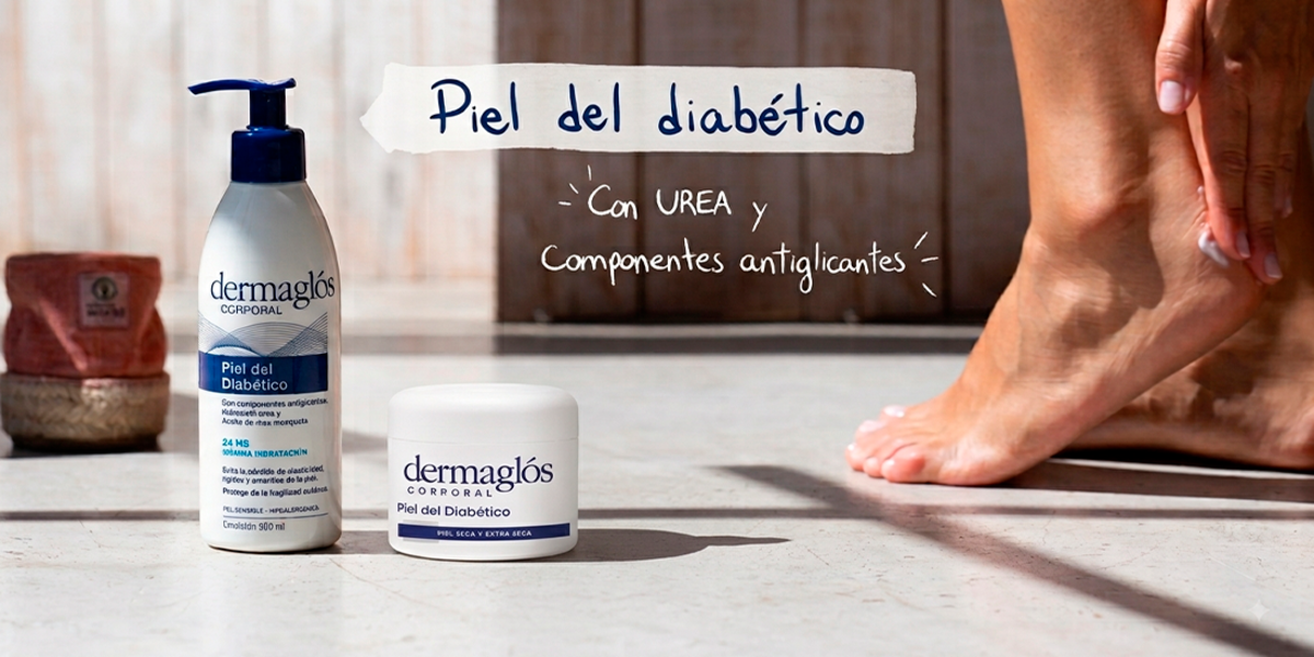 Crema para la piel del diabético