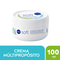 Crema hidratante intensiva Nivea Soft para uso diario 100 ml