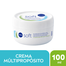 Crema hidratante intensiva Nivea Soft para uso diario 100 ml