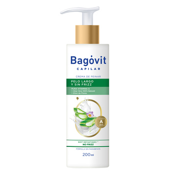 Bagovit Capilar Pelo Largo Sin Frizz Crema de Peinar 200ml