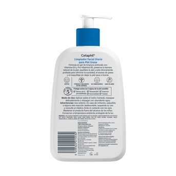 Limpiador Facial Cetaphil Diario Piel Grasa x 473ml