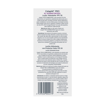 Hidratante Facial Cetaphil Pro Ac Control SPF 30 118 ml