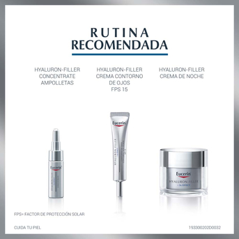 Crema de día Eucerin Hyaluron-Filler + 3x Effect FPS 15 50ml