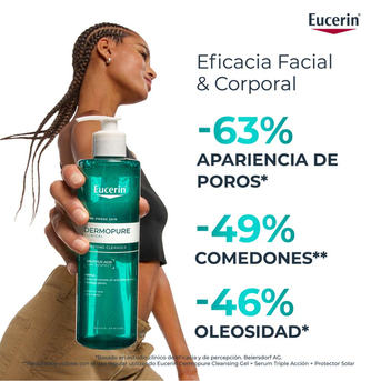 Gel limpiador Eucerin DermoPURE Oil Control 200 ml
