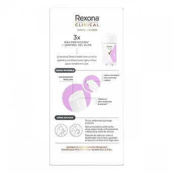 Antitranspirante en barra Rexona Clinical Classic 58 gr