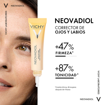Contorno De Ojos y Labios Vichy Neovadiol  Antiedad 15 ml
