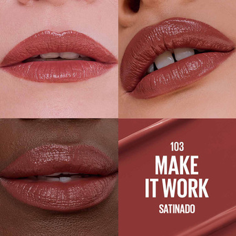 Labial en Barra Maybelline Serum Lipstick