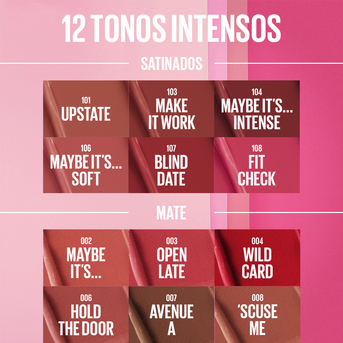 Labial en Barra Maybelline Serum Lipstick