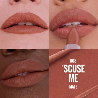 Labial en Barra Maybelline Serum Lipstick Mate