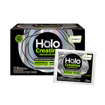 Holo Creatina Monohidrato + Magnesio 30 sobres 