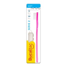 Cepillo Dental Bucal Tac Serie 2 Soft 1un con Capuchón