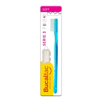 Cepillo Dental Bucal Tac Classic Serie 3 Soft 1 unidad