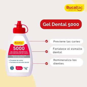 Gel Dental Bucal Tac De Uso Terapéutico 70 gr
