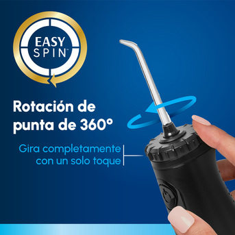 Irrigador Bucal Waterpik Cordless Plus Negra