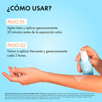 Protector Solar Corporal Vichy Capital Soleil Uv Aqua Body Spray Fps50+  200 ml