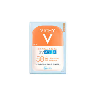 Protector Solar Facial Vichy Capital Soleil Uv Aqua Invisible Fps50+ 50 ml