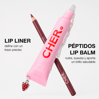 Set Dieciocho Lip Combo Lips Dont Lie Peach Dream Strawberry