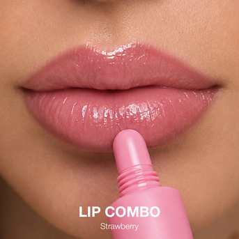 Set Dieciocho Lip Combo Lips Dont Lie Peach Dream Strawberry