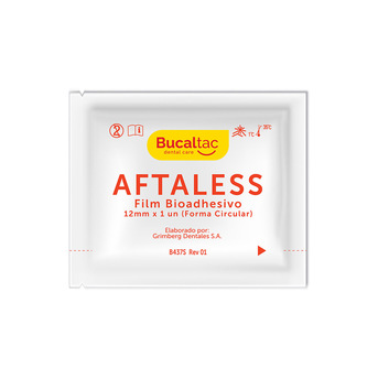 Film bioadhesivo bucal Aftaless10 unidades