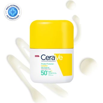 Protector Solar Facial  Cerave Fluido Invisible Oil Control Fps50 50 ml