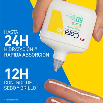 Protector Solar Facial  Cerave Fluido Invisible Oil Control Fps50 50 ml