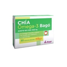 Chía Omega-3 Bagó 30 Cápsulas 1000mg