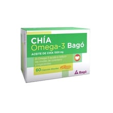Chía Omega-3 Bagó 60 Cápsulas 1000mg