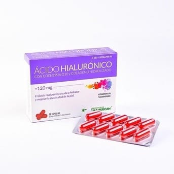 Ácido Hialurónico Pharmamerican 30 Cápsulas