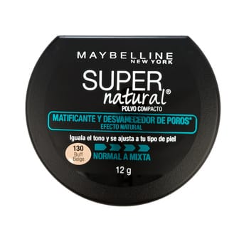 Polvo Compacto Maybelline Super Natural Piel Normal a Mixta 12g