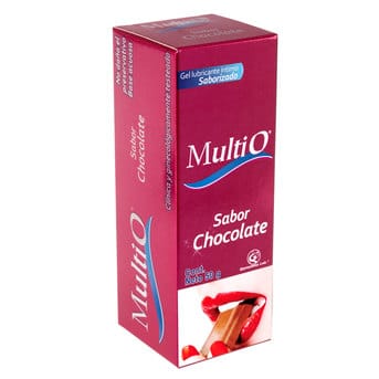 Gel Lubricante Íntimo Multi-O Sabor Chocolate 50g