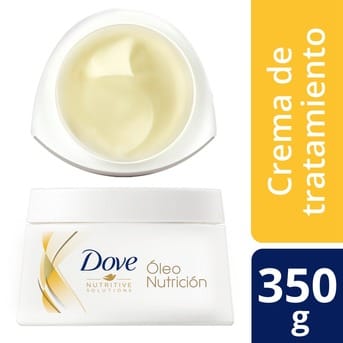 Crema de Tratamiento Dove Óleo Nutrición 350g
