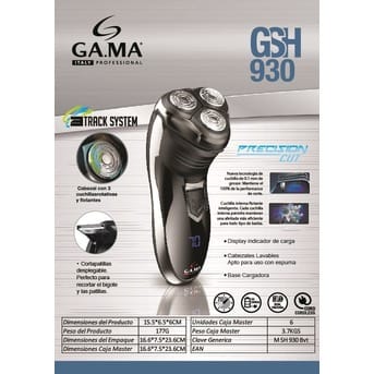 Afeitadora Inalambrica Digital Gama Gsh 930