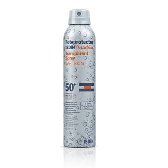 Spray Transparente Isdin Wet Skin 50+ 200ml